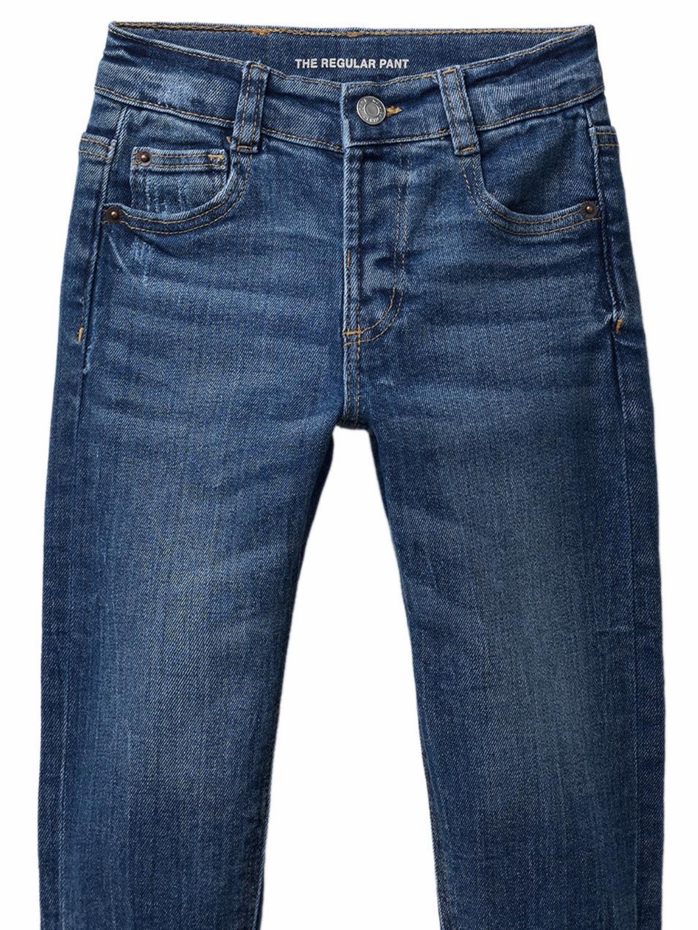 Zara Kids Blue Straight-Leg Jeans